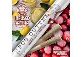 Fog Cutter | 2 Pack 0.5g Cape Cod Cranberry Infused Prerolls