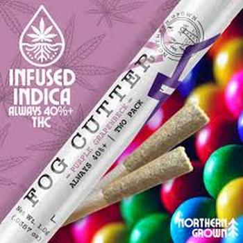 Fog Cutter | 2 Pack 0.5g Purple Grape Wreck Infused Prerolls