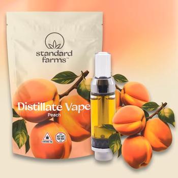 Standard Farms | 2g Peach Distillate Cartridge 