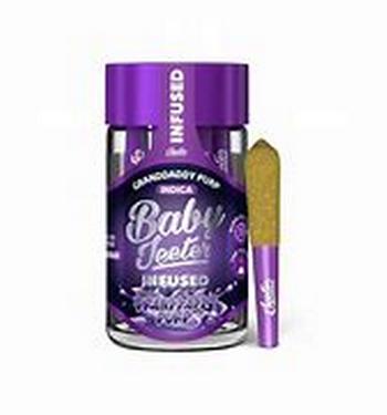 Baby Jeeter | 5 Pack Granddaddy Purp Infused Prerolls