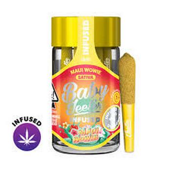 Baby Jeeter | 5 Pack Maui Wowie Infused Prerolls