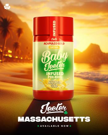 Baby Jeeter | 5 Pack Acapulco Gold Infused Prerolls