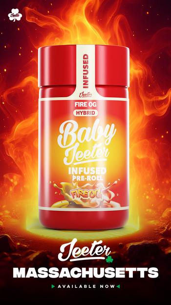 Baby Jeeter | 5 Pack Fire OG Infused Prerolls