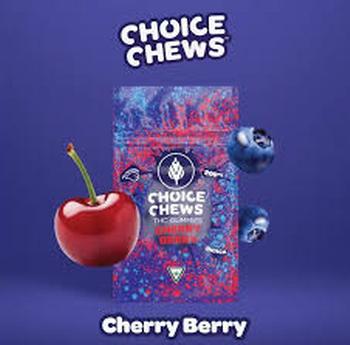 Choice Chews | Cherry Berry Indica Gummies