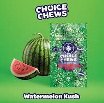 Choice Chews | Watermelon Kush Sativa Gummies