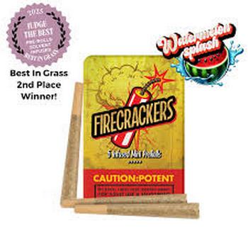 Firecrackers | 5 Pack Watermelon Splash Infused Prerolls