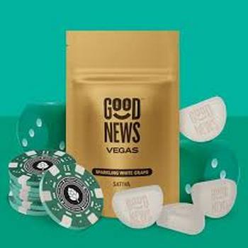 Good News | Vegas Sparkling White Grape Gummies (with Caffeine)