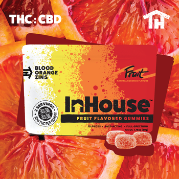 In House | Fast Acting Blood Orange 5:1 (CBD:THC) Gummies