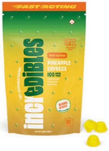 Incredibles | Pineapple Express Fast Acting Gummies