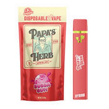 Papa's Herb | 1g Bubba Gum Rechargeable Disposable