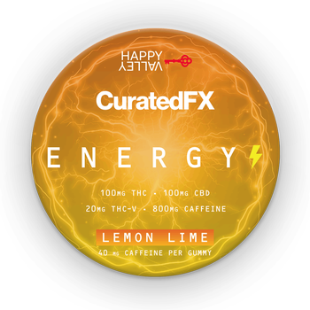 Happy Valley | Rapid Onset 1:1 (THC:CBD) Lemon Lime Energy Fast Acting Gummies 