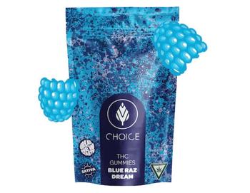 Choice Chews | Blue Raz Sativa Gummies