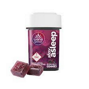 Wana | Stay Asleep 4:1:1:1 (CBD:CBN:CBG:THC) Dream Berry Gummies