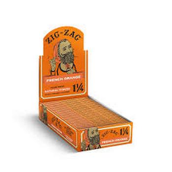 Zig Zag | French Orange 1 1/4