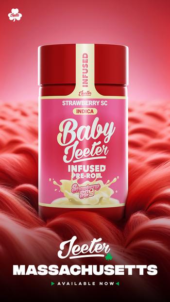 Baby Jeeter | 5 Pack Strawberry SC Infused Prerolls
