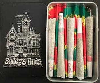 Bailey's Buds | 5 Pack 0.5g Liberty Haze Prerolls