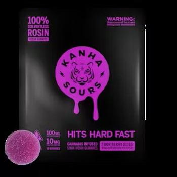 Kanha | Indica Sour Berry Bliss Rosin Gummies