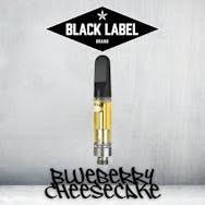 Black Label | 1g Blueberry Cheesecake Cartridge