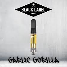 Black Label | 1g Garlic Gorilla Cartridge