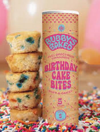 Bubby's Baked Goods | Birthday Cake | 5mg Each 25mg Total