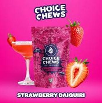 Choice Chews | Strawberry Daiquiri Indica Gummies