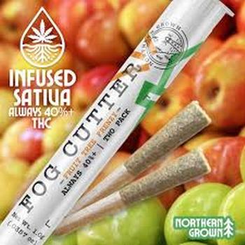 Fog Cutter | 2 Pack 0.5g Fruit Tree Frenzy Infused Prerolls