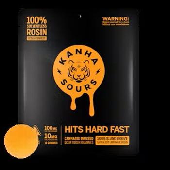 Kanha | Sativa Sour Island Breeze Rosin Gummies