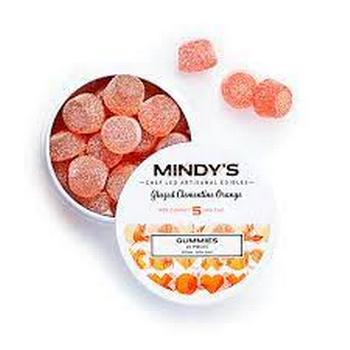 Mindy's Artisanal Edibles | Glazed Clementine Orange Vegan Fruit Chews