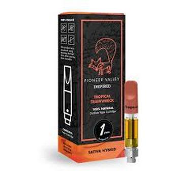 Pioneer Valley | 1g Tropical Trainwreck Distillate Cartridge 
