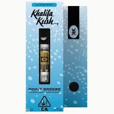 Khalifa Kush Cured Resin Cartridge | 1g Point Breeze Cartridge
