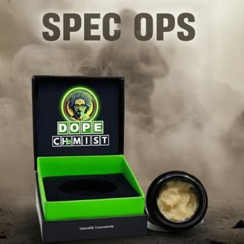 Dope Chemist | 1g Spec Ops Live Hash Rosin