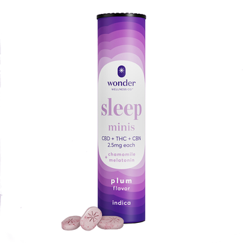 Wonder Minis | Plum - Sleep 1:1:1 (THC:CBD:CBN)  (40 count)