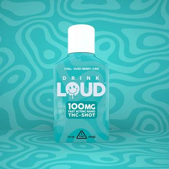Drink Loud | Kush Berry 100mg THC Shot 3:1 (THC:CBN)