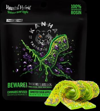 Kanha | Hybrid Haunted Sinister Sour Apple Crunch Rosin Belts