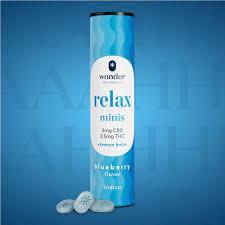 Wonder Minis | Blueberry - Relax 2:1 (CBD:THC) (40 count)