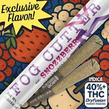 Fog Cutter | 2 Pack 0.5g Snozzberry Infused Prerolls