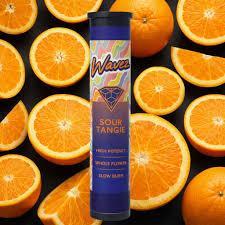 Wavez | 1g Sour Tangie Infused Preroll