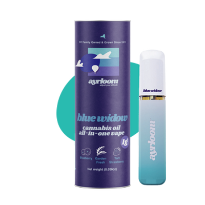 Ayrloom | AIO Vape | 1G | Blue Widow | THC 90% | Hybrid