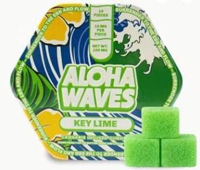 Aloha Wave | Gummy | Key Lime | 100mg 10pk