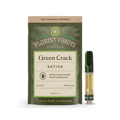 Florist Farms | 510 Cart | 1G | Green Crack | THC 90% | Sativa