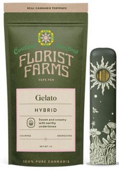 Florist Farms | AIO Vape | 1G | Gelato | THC 90% | Hybrid