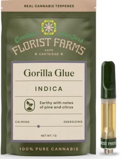 Florist Farms | 510 Cart | 1G | Gorilla Glue | THC 90% | Indica