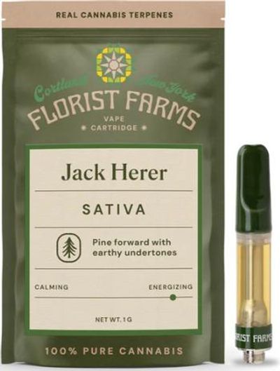 Florist Farms | 510 Cart | 1G | Jack Herer | THC 95% | Sativa