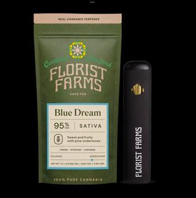 Florist Farms | AIO Vape | 1G | Blue Dream | THC 90% | Sativa
