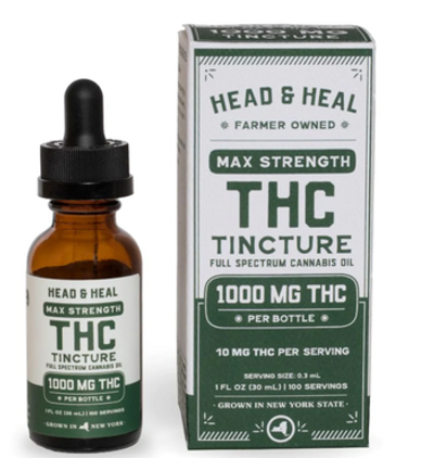 Head & Heal | Tincture | 1000mg | Max Strength | 1oz