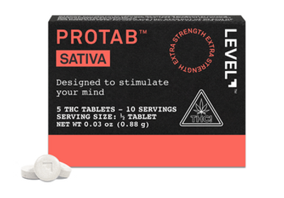 Level | Tab Pill | 100mg | Sativa Protab | 5pc / 100mg