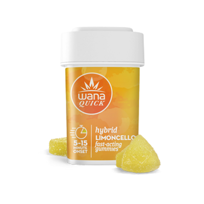 Wana | Gummy | 100mg | 10pc | Limoncello | Hybrid