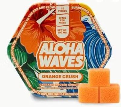 Aloha Wave | Gummy | Orange Crush | 100mg / 10pk