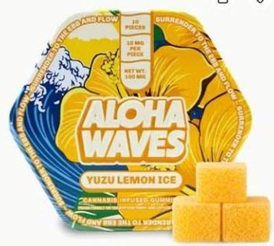 Aloha Wave | Gummy | Yuzu Lemon Ice | 100mg / 10pk