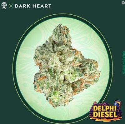 Grassroots | Flower | 3.5g | Delphi Diesel | Dark Heart collection | THC 30.31% | Sativa